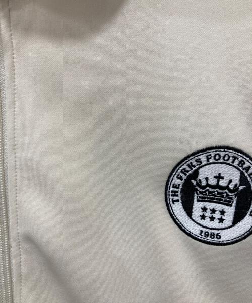 UMBRO（アンブロ）UMBRO (アンブロ) FREAK'S STORE (フリークスストア) 別注 トラックジャケット ベージュ×ブラウン サイズ:Lの古着・服飾アイテム