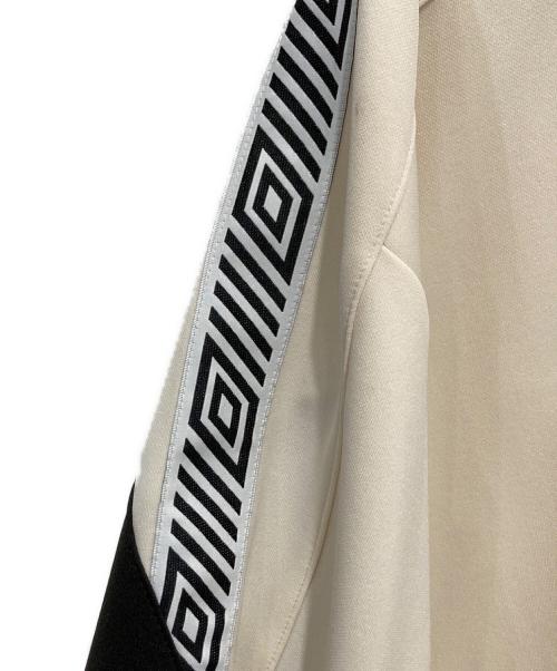 UMBRO（アンブロ）UMBRO (アンブロ) FREAK'S STORE (フリークスストア) 別注 トラックジャケット ベージュ×ブラウン サイズ:Lの古着・服飾アイテム
