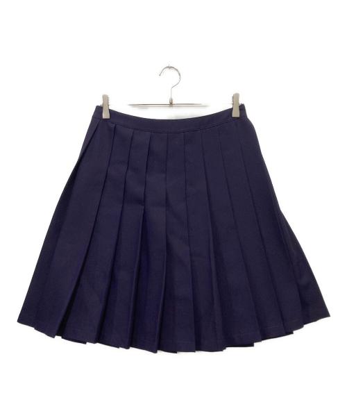 MIU MIU（ミュウミュウ）MIU MIU (ミュウミュウ) プリーツスカート パープル サイズ:Mの古着・服飾アイテム