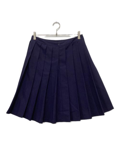 MIU MIU（ミュウミュウ）MIU MIU (ミュウミュウ) プリーツスカート パープル サイズ:Mの古着・服飾アイテム