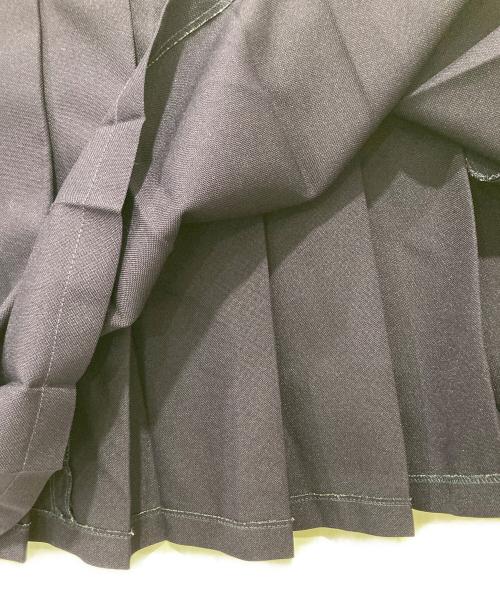 MIU MIU（ミュウミュウ）MIU MIU (ミュウミュウ) プリーツスカート パープル サイズ:Mの古着・服飾アイテム