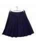 MIU MIU (ミュウミュウ) プリーツスカート パープル サイズ:M：9000円