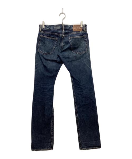 Hysteric Glamour（ヒステリックグラマー）Hysteric Glamour (ヒステリックグラマー) スタッズ セルビッチデニムパンツ インディゴ サイズ:W30の古着・服飾アイテム