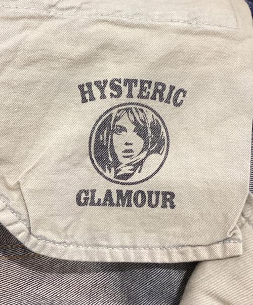 Hysteric Glamour（ヒステリックグラマー）Hysteric Glamour (ヒステリックグラマー) スタッズ セルビッチデニムパンツ インディゴ サイズ:W30の古着・服飾アイテム