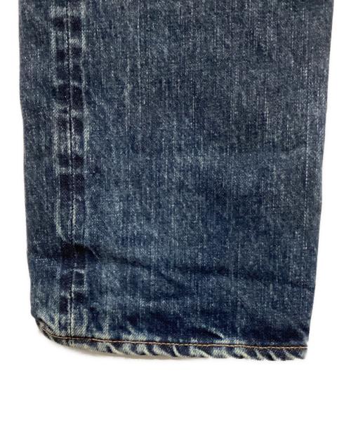 Hysteric Glamour（ヒステリックグラマー）Hysteric Glamour (ヒステリックグラマー) スタッズ セルビッチデニムパンツ インディゴ サイズ:W30の古着・服飾アイテム