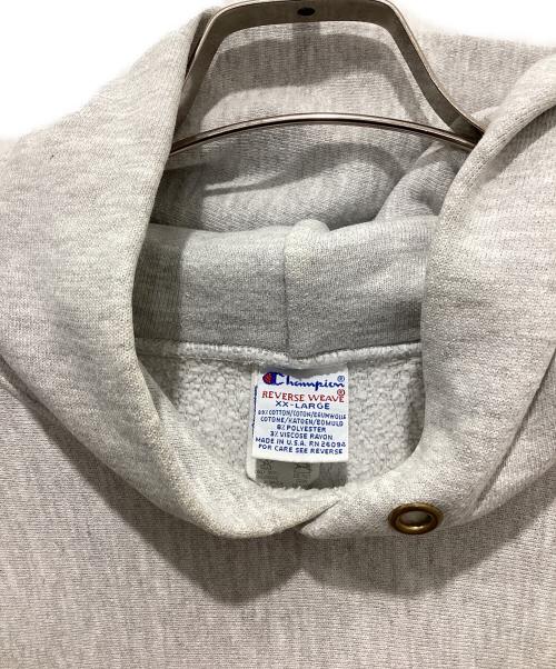 Champion REVERSE WEAVE（チャンピオン リバース ウィーブ）Champion REVERSE WEAVE (チャンピオン リバース ウィーブ) プルオーバーパーカー ホワイト サイズ:XXLの古着・服飾アイテム