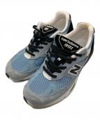NEW BALANCEニューバランス）の古着「ローカットスニーカー」｜ブルー