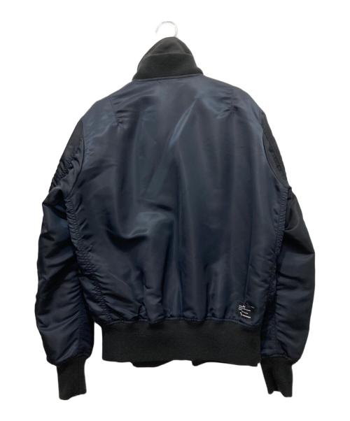 uniform experiment（ユニフォームエクスペリメント）uniform experiment (ユニフォームエクスペリメント) REVERSIBLE MA-1 ブラック サイズ:1の古着・服飾アイテム