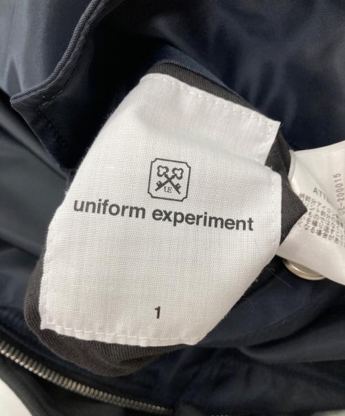 uniform experiment（ユニフォームエクスペリメント）uniform experiment (ユニフォームエクスペリメント) REVERSIBLE MA-1 ブラック サイズ:1の古着・服飾アイテム