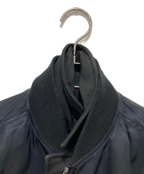 uniform experiment（ユニフォームエクスペリメント）uniform experiment (ユニフォームエクスペリメント) REVERSIBLE MA-1 ブラック サイズ:1の古着・服飾アイテム