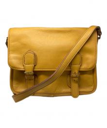 PORTER（ポーター）の古着「BARON  SHOULDER BAG」｜イエロー
