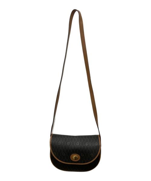 Christian Dior（クリスチャン ディオール）Christian Dior (クリスチャン ディオール) ハニカム柄 ショルダーバッグ ブラウンの古着・服飾アイテム