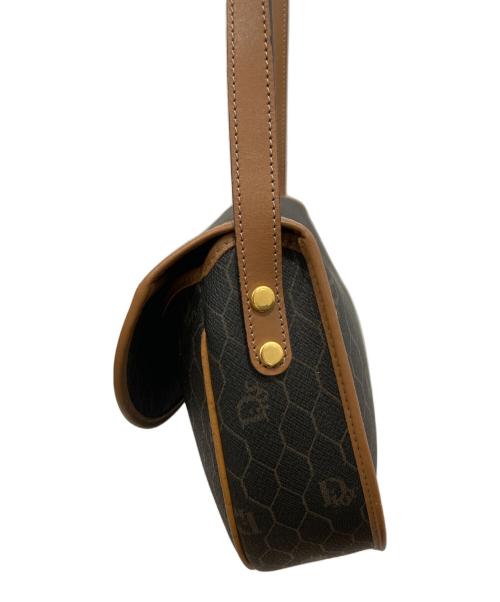 Christian Dior（クリスチャン ディオール）Christian Dior (クリスチャン ディオール) ハニカム柄 ショルダーバッグ ブラウンの古着・服飾アイテム