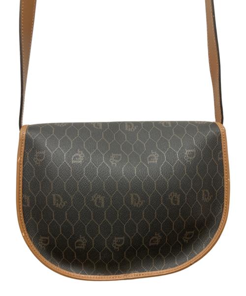 Christian Dior（クリスチャン ディオール）Christian Dior (クリスチャン ディオール) ハニカム柄 ショルダーバッグ ブラウンの古着・服飾アイテム