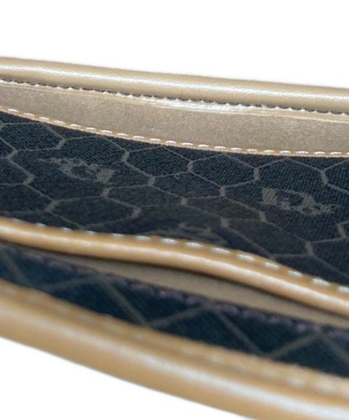 Christian Dior（クリスチャン ディオール）Christian Dior (クリスチャン ディオール) ハニカム柄 ショルダーバッグ ブラウンの古着・服飾アイテム