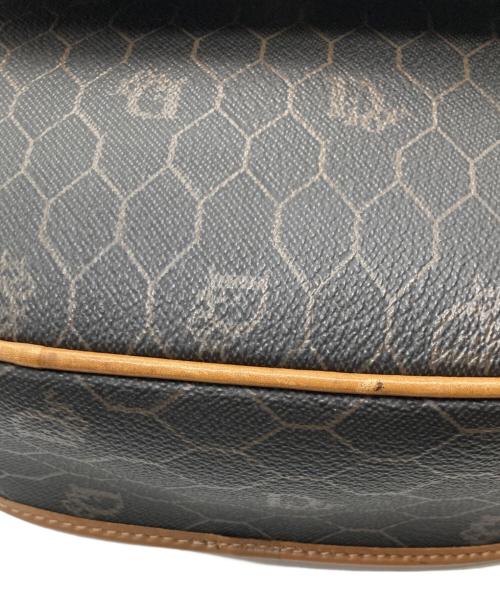 Christian Dior（クリスチャン ディオール）Christian Dior (クリスチャン ディオール) ハニカム柄 ショルダーバッグ ブラウンの古着・服飾アイテム
