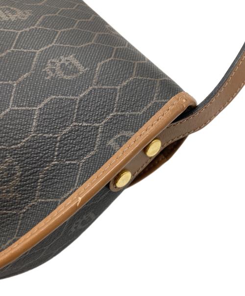 Christian Dior（クリスチャン ディオール）Christian Dior (クリスチャン ディオール) ハニカム柄 ショルダーバッグ ブラウンの古着・服飾アイテム