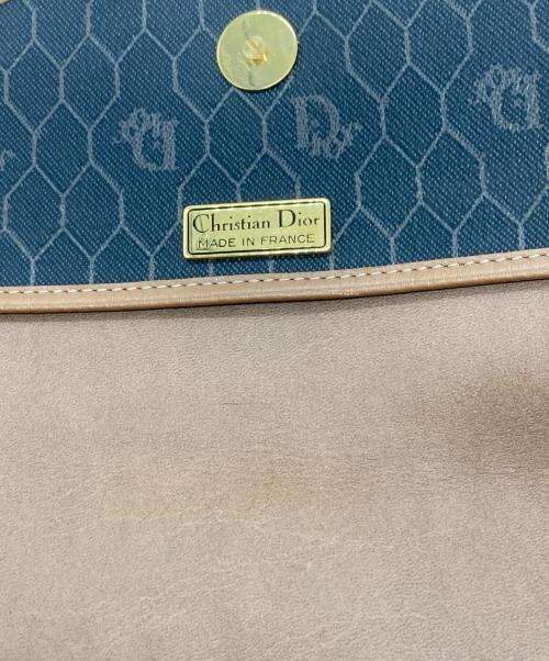 Christian Dior（クリスチャン ディオール）Christian Dior (クリスチャン ディオール) ハニカム柄 ショルダーバッグ ブラウンの古着・服飾アイテム