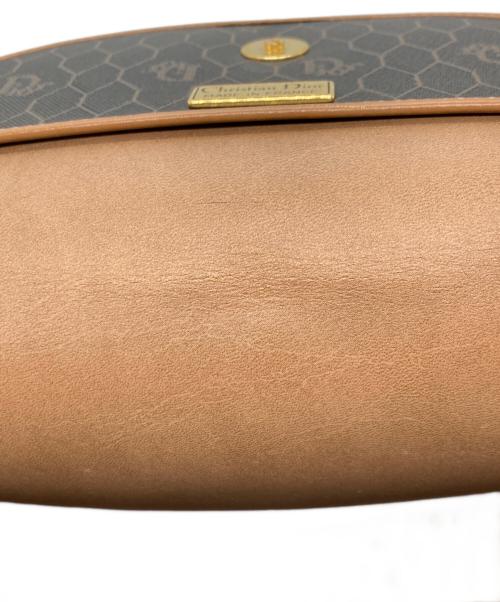 Christian Dior（クリスチャン ディオール）Christian Dior (クリスチャン ディオール) ハニカム柄 ショルダーバッグ ブラウンの古着・服飾アイテム