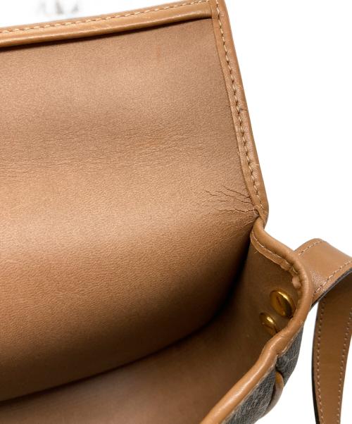 Christian Dior（クリスチャン ディオール）Christian Dior (クリスチャン ディオール) ハニカム柄 ショルダーバッグ ブラウンの古着・服飾アイテム