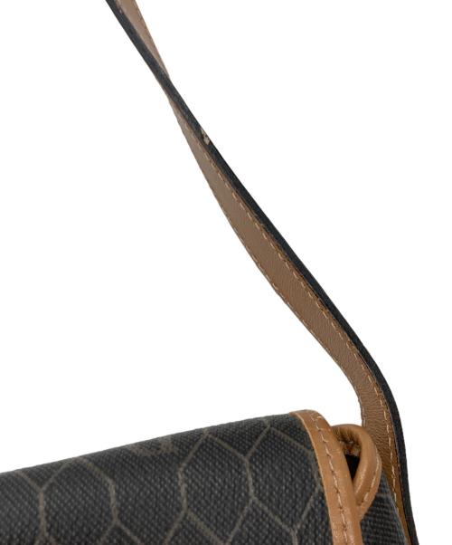 Christian Dior（クリスチャン ディオール）Christian Dior (クリスチャン ディオール) ハニカム柄 ショルダーバッグ ブラウンの古着・服飾アイテム