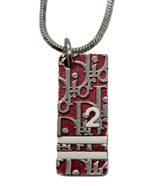 Christian Dior（クリスチャン ディオール）Christian Dior (クリスチャン ディオール) トロッタープレートNo.2ネックレス シルバーの古着・服飾アイテム