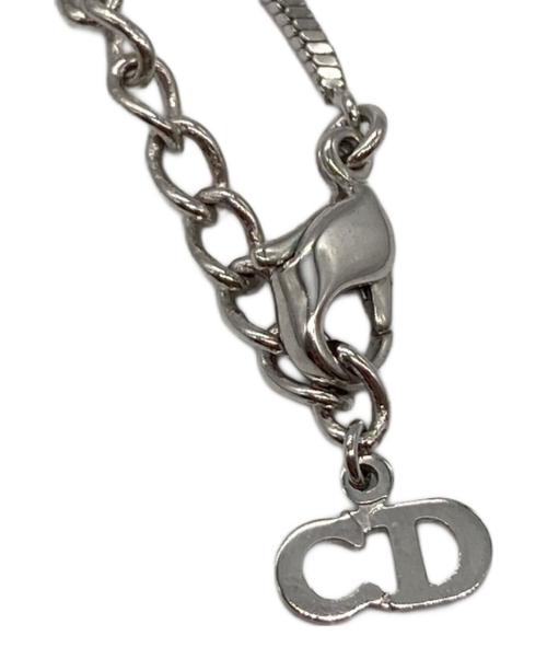 Christian Dior（クリスチャン ディオール）Christian Dior (クリスチャン ディオール) トロッタープレートNo.2ネックレス シルバーの古着・服飾アイテム