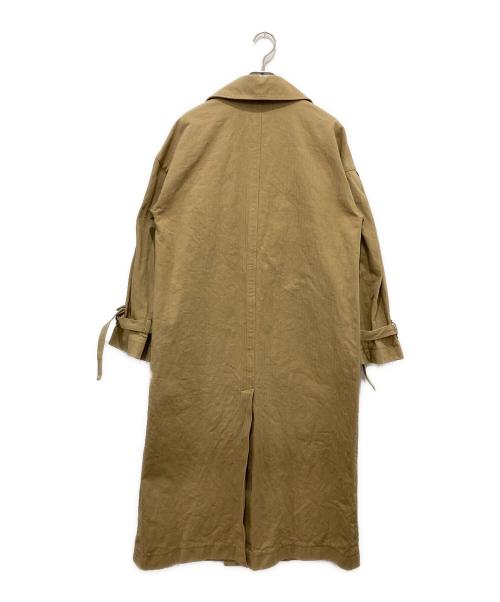 ETRE（エトレ）ETRE (エトレ) ヘリンボーンオーバーサイズコート ベージュ サイズ:Sの古着・服飾アイテム