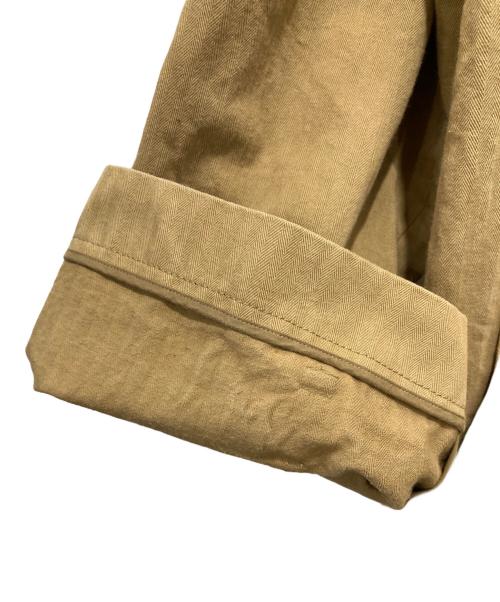 ETRE（エトレ）ETRE (エトレ) ヘリンボーンオーバーサイズコート ベージュ サイズ:Sの古着・服飾アイテム