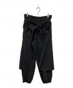 s'yteサイト）の古着「ラップパンツ」｜ブラック