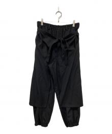 s'yte（サイト）の古着「ラップパンツ」｜ブラック