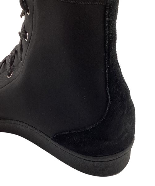 Yohji Yamamoto pour homme（ヨウジヤマモト プールオム）Yohji Yamamoto pour homme (ヨウジヤマモト プールオム) adidas (アディダス) ZIPPER STAR MID ブラック サイズ:26ｃｍの古着・服飾アイテム