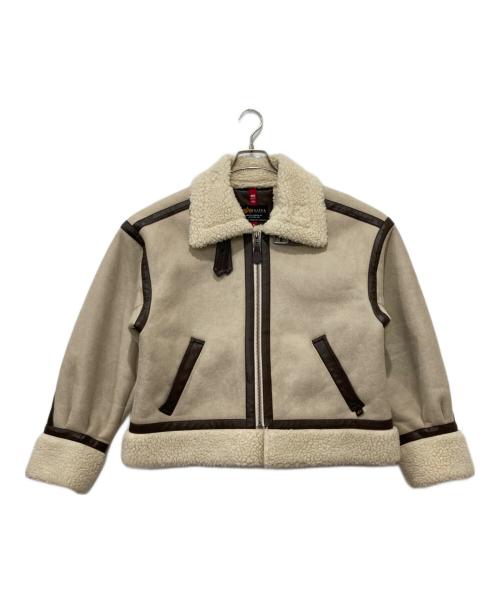 ALPHA（アルファ）ALPHA (アルファ) Snidel (スナイデル) B-3 ジャケット ベージュ サイズ:1の古着・服飾アイテム