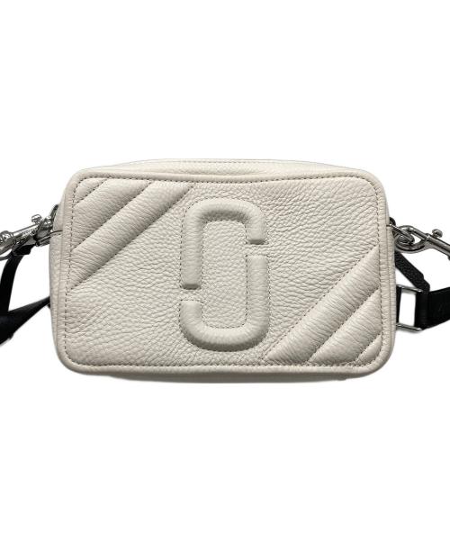 MARC JACOBS（マークジェイコブズ）MARC JACOBS (マークジェイコブズ) THE MOTO SHOTショルダーバッグ ホワイトの古着・服飾アイテム