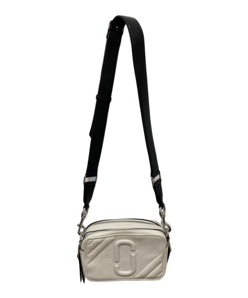 MARC JACOBS（マークジェイコブズ）MARC JACOBS (マークジェイコブズ) THE MOTO SHOTショルダーバッグ ホワイトの古着・服飾アイテム