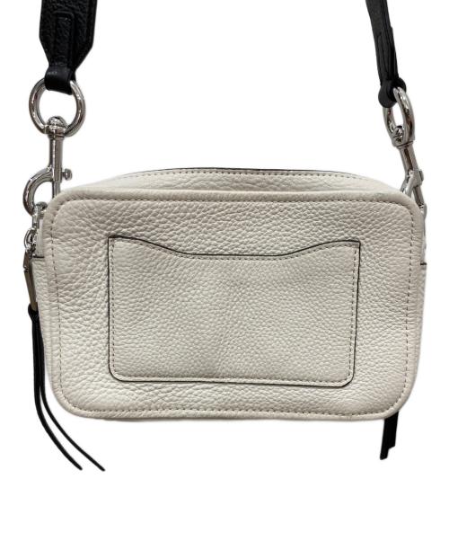 MARC JACOBS（マークジェイコブズ）MARC JACOBS (マークジェイコブズ) THE MOTO SHOTショルダーバッグ ホワイトの古着・服飾アイテム