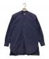 COMOLI（コモリ）の古着「バンドカラーシャツ」｜ネイビー