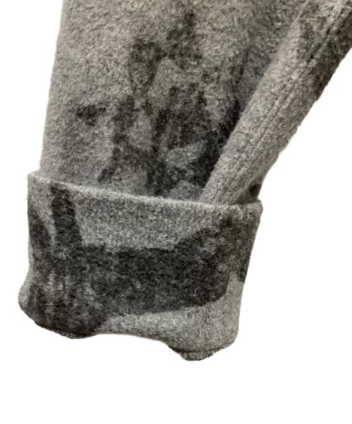 POLO COUNTRY（ポロカントリー）POLO COUNTRY (ポロカントリー) Brushed Fleece Graphic Hoodie グレー サイズ:Mの古着・服飾アイテム