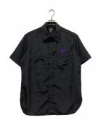 Needlesニードルズ）の古着「S/S Work Shirt」｜ブラック