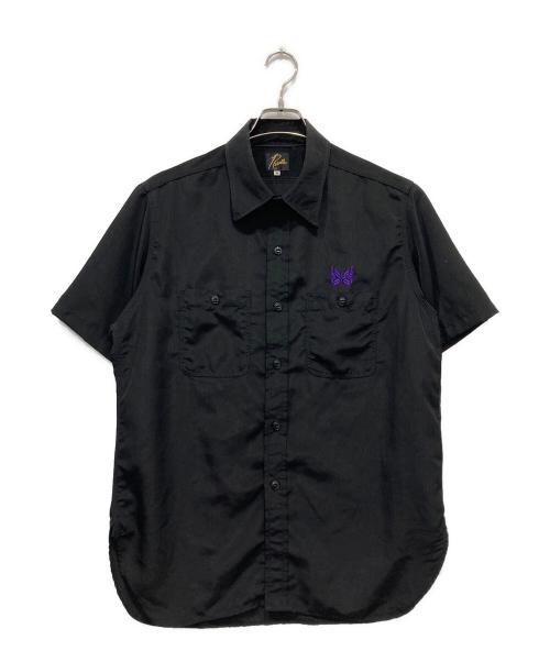 Needles（ニードルズ）Needles (ニードルズ) S/S Work Shirt ブラック サイズ:Mの古着・服飾アイテム