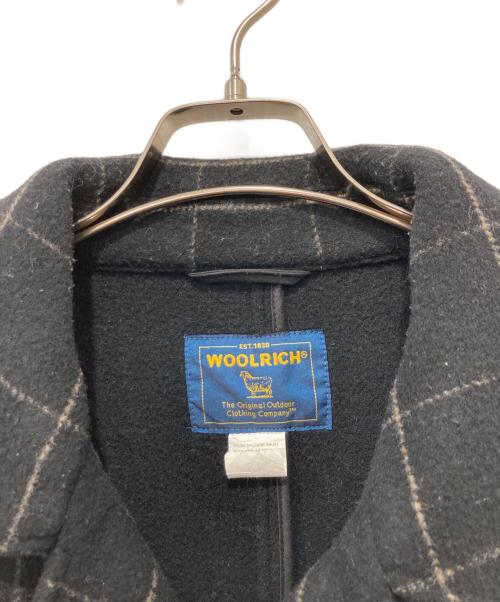 WOOLRICH（ウールリッチ）WOOLRICH (ウールリッチ) ウール混ジャケット ブラック サイズ:Mの古着・服飾アイテム