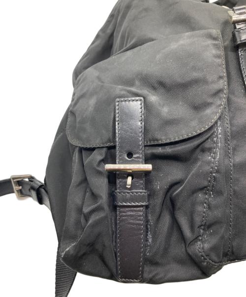 PRADA（プラダ）PRADA (プラダ) ナイロンリュック ブラックの古着・服飾アイテム