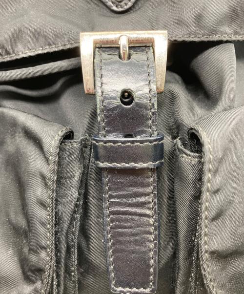 PRADA（プラダ）PRADA (プラダ) ナイロンリュック ブラックの古着・服飾アイテム