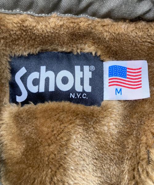 Schott（ショット）Schott (ショット) コーデュラナイロン スタンドライダース カーキ サイズ:Mの古着・服飾アイテム