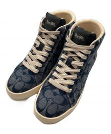 COACH（コーチ）の古着「CLIP SIG HIGHTOP」｜インディゴ