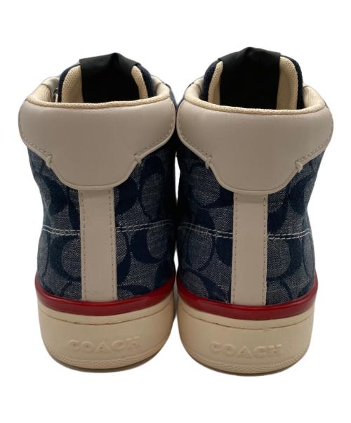 COACH（コーチ）COACH (コーチ) CLIP SIG HIGHTOP インディゴ サイズ:23ｃｍの古着・服飾アイテム