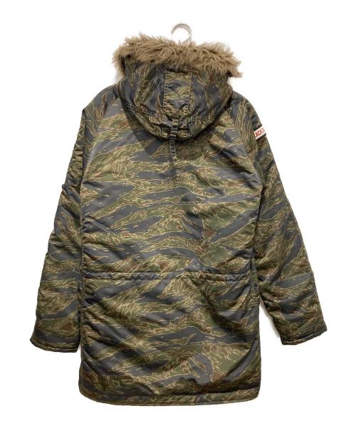 Hysteric Glamour（ヒステリックグラマー）Hysteric Glamour (ヒステリックグラマー) タイガーカモN-3Bコート カーキ サイズ:Mの古着・服飾アイテム