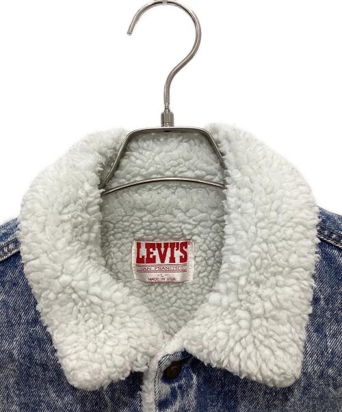 LEVI'S（リーバイス）LEVI'S (リーバイス) 裏ボアデニムジャケット インディゴ サイズ:Lの古着・服飾アイテム
