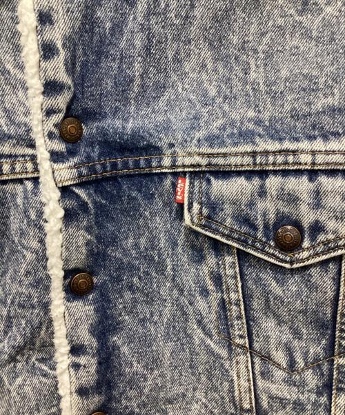 LEVI'S（リーバイス）LEVI'S (リーバイス) 裏ボアデニムジャケット インディゴ サイズ:Lの古着・服飾アイテム