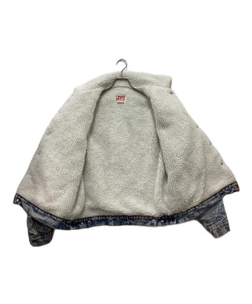 LEVI'S（リーバイス）LEVI'S (リーバイス) 裏ボアデニムジャケット インディゴ サイズ:Lの古着・服飾アイテム